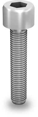 Zylinderkopfschr. nach DIN 912/EN ISO 4762, M8x25 Unterkopfverzahnung / Hexagonal socket head cap sc