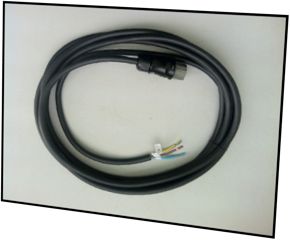 Wieland Stecker mit offene Kabelenden